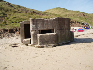 pillboxes cayton bay